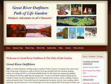 Tablet Screenshot of greatriveroutfitters.com